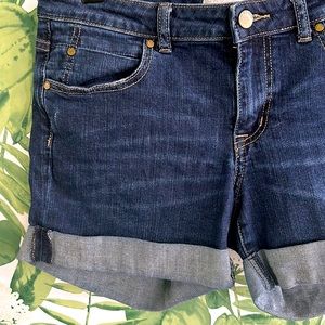 Stretchy Caslon jean shorts